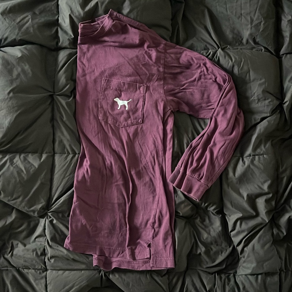 Long Sleeve Pink Shirt